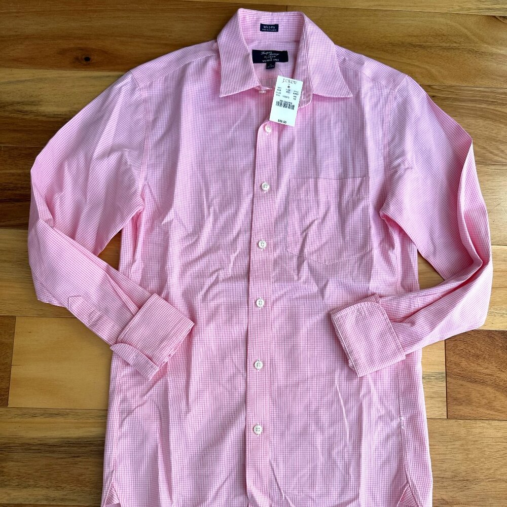 J.Crew Mens Dress Button Up Shirt XS